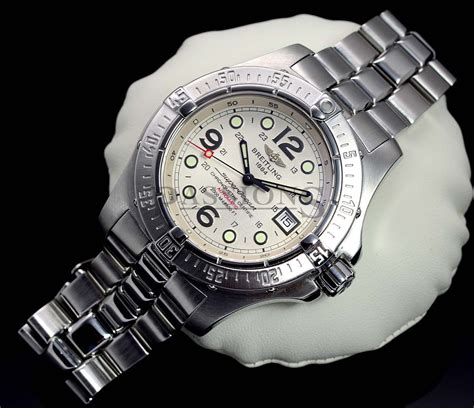 breitling superocean steelfish chronometer 2000m watch|breitling superocean pre owned.